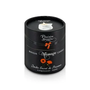 Зображення Масажна свічка Plaisirs Secrets Poppy 80ml