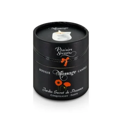 Зображення Масажна свічка Plaisirs Secrets Poppy 80ml