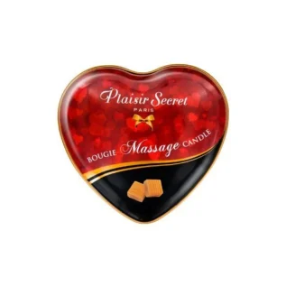 Alternative view of Масажна свічка-серце Plaisirs Secrets Caramel 35ml
