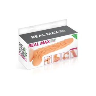 Фалоімітатор із рухомою крайньою плоттю Real Body — Real Max 7 Зображення Фалоімітатор із рухомою крайньою плоттю Real Body — Real Max