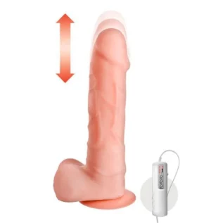 Фалоімітатор-пульсатор із вібрацією Real Body — Magic Ram