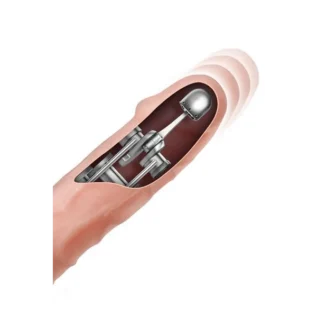 Alternative view of Фалоімітатор-пульсатор із вібрацією Real Body — Magic Ram