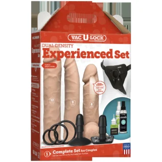 Зображення Набір для страпона Doc Johnson Vac-U-Lock Dual Density Experienced Set