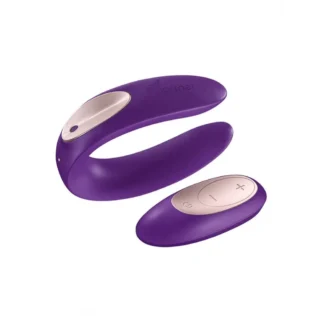 Вібратор для пар Satisfyer Double Plus Remote