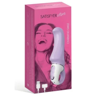 Потужний вібратор Satisfyer Vibes Charming Smile 11 Зображення Потужний вібратор Satisfyer Vibes Charming Smile