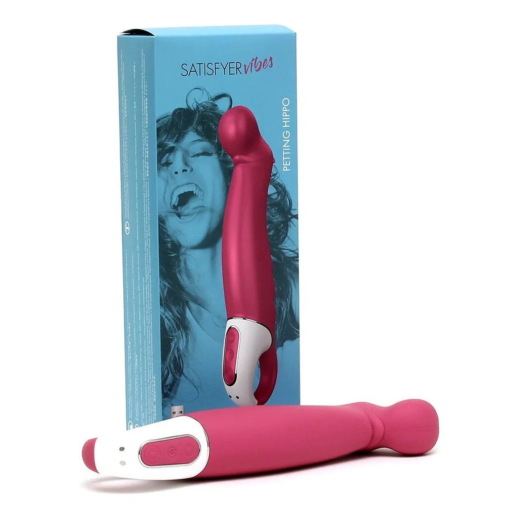 Потужний вібратор Satisfyer Vibes Petting Hippo 6 Потужний вібратор Satisfyer Vibes Petting Hippo - Зображення 4