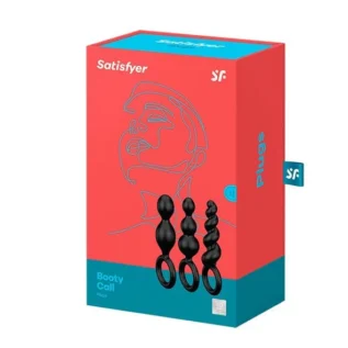 Зображення Набір анальних іграшок Satisfyer Plug black (set of 3) - Booty Call