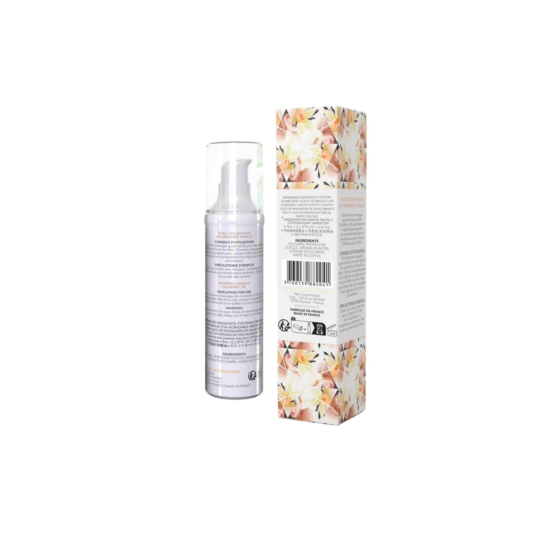 Масажна олія EXSENS Hot Vanilla 100ml 6 Масажна олія EXSENS Hot Vanilla 100ml - Зображення 4