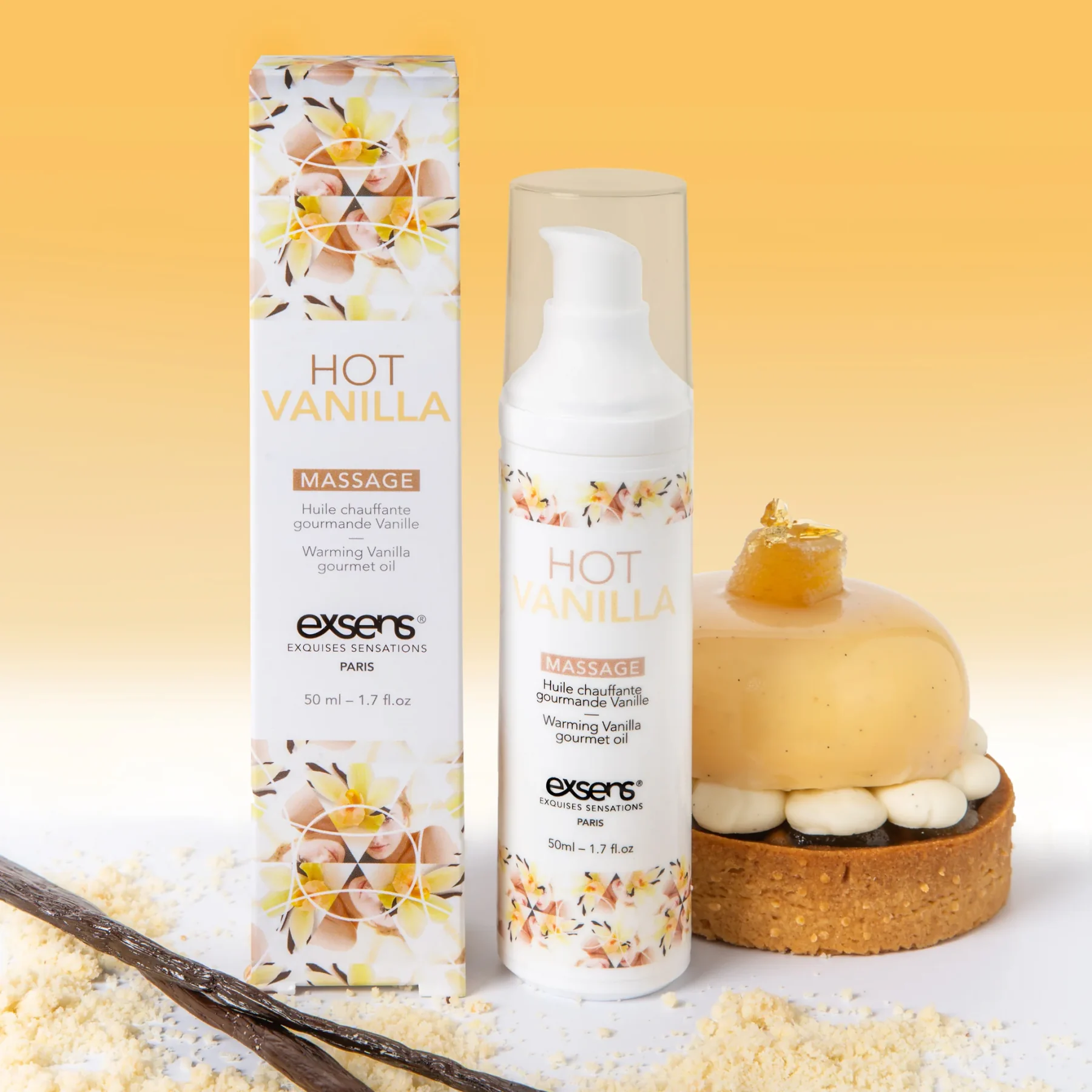 Масажна олія EXSENS Hot Vanilla 100ml 8 Масажна олія EXSENS Hot Vanilla 100ml - Зображення 6