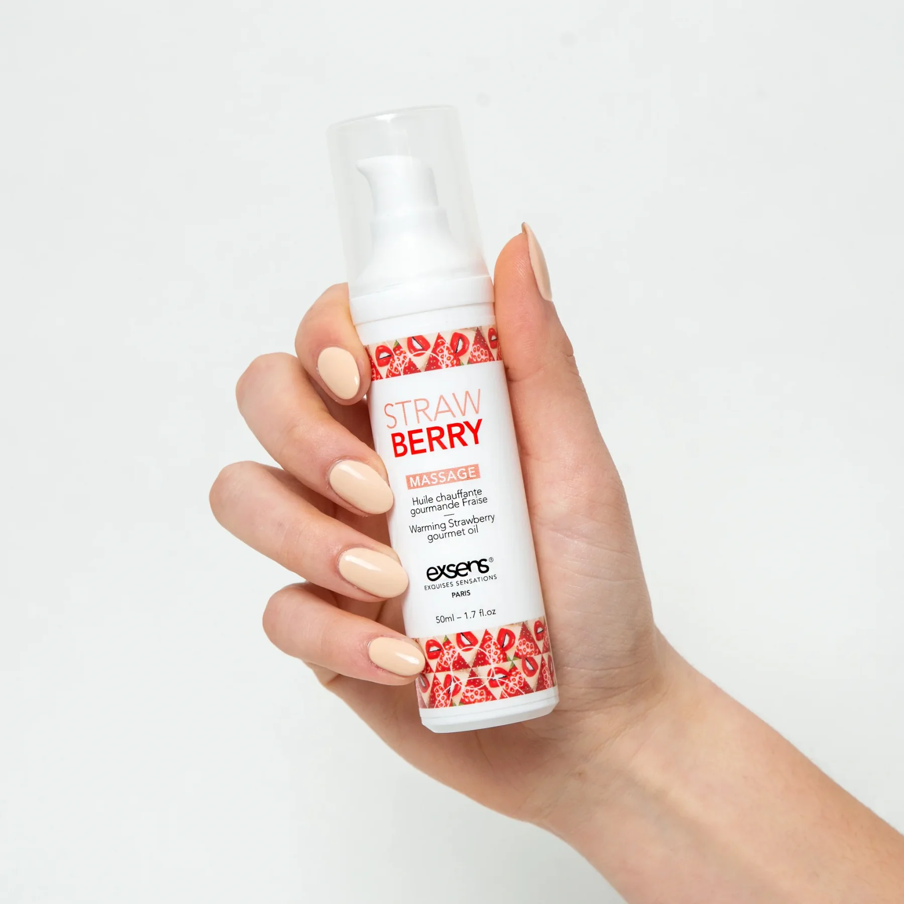 Масажна олія EXSENS Strawberry 50ml 6 Масажна олія EXSENS Strawberry 50ml - Зображення 4