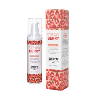 Alternative view of Масажна олія EXSENS Strawberry 50ml