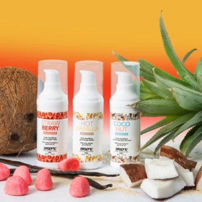 Зображення Набір розігрівальних масажних олій EXSENS Lets Travel 3x30ml