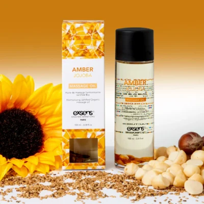 Зображення Масажна олія EXSENS Amber Jojoba 100ml