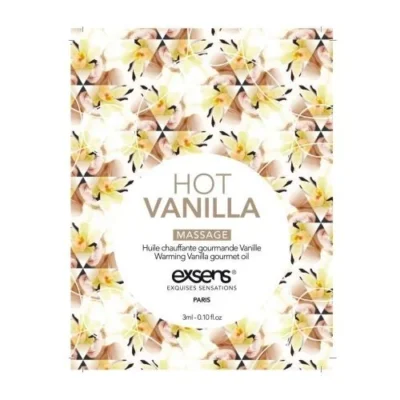 Пробник масажної олії EXSENS Hot Vanilla 3ml