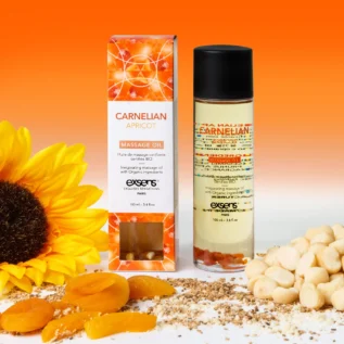 Масажна олія EXSENS Carnelian Apricot 100ml - Зображення 5