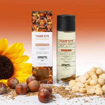 Зображення Масажна олія EXSENS Tiger Eye Macadamia 100ml