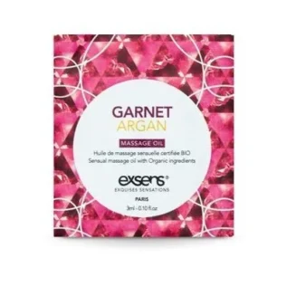 Пробник масажної олії EXSENS Garnet Argan 3ml