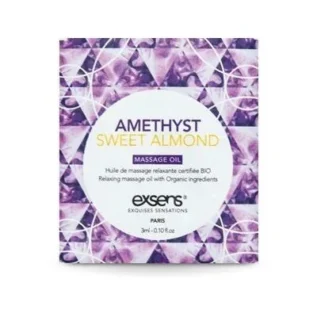 Пробник масажної олії EXSENS Amethyst Sweet Almond 3ml