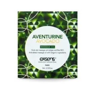 Пробник масажної олії EXSENS Anti-Stress Aventurine Avocado 3ml