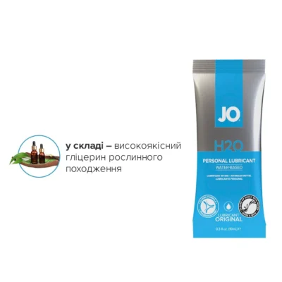 Зображення Пробник JO H2O ORIGINAL 10ml
