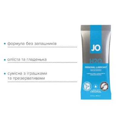 Зображення Пробник JO H2O ORIGINAL 10ml