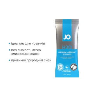 Зображення Пробник JO H2O ORIGINAL 10ml