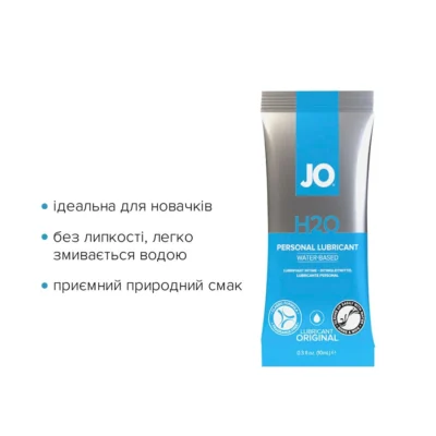 Зображення Пробник JO H2O ORIGINAL 10ml