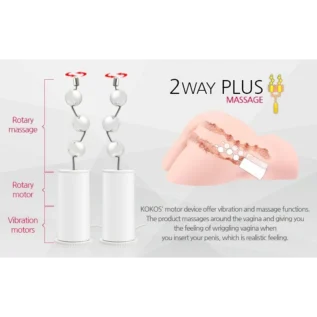 Зображення Мастурбатор Kokos Hera Hip Real 2WayPlus