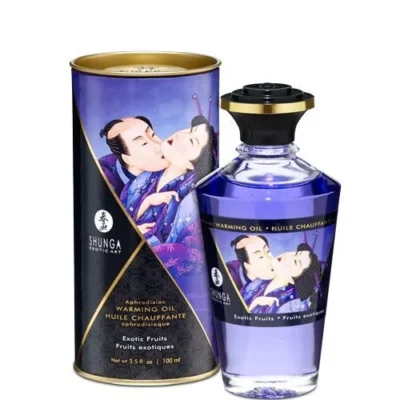 Розігрівальна олія Shunga Aphrodisiac Warming Oil – Exotic Fruits 100ml