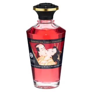 Alternative view of Розігрівальна олія Shunga Aphrodisiac Warming Oil – Sparkling Strawberry Wine 100ml