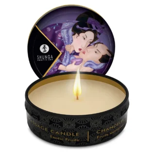 Масажна свічка Shunga Mini Massage Candle – Exotic Fruits 30ml