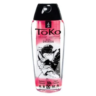 Лубрикант на водній основі Shunga Toko AROMA  Sparkling Strawberry Wine 165ml