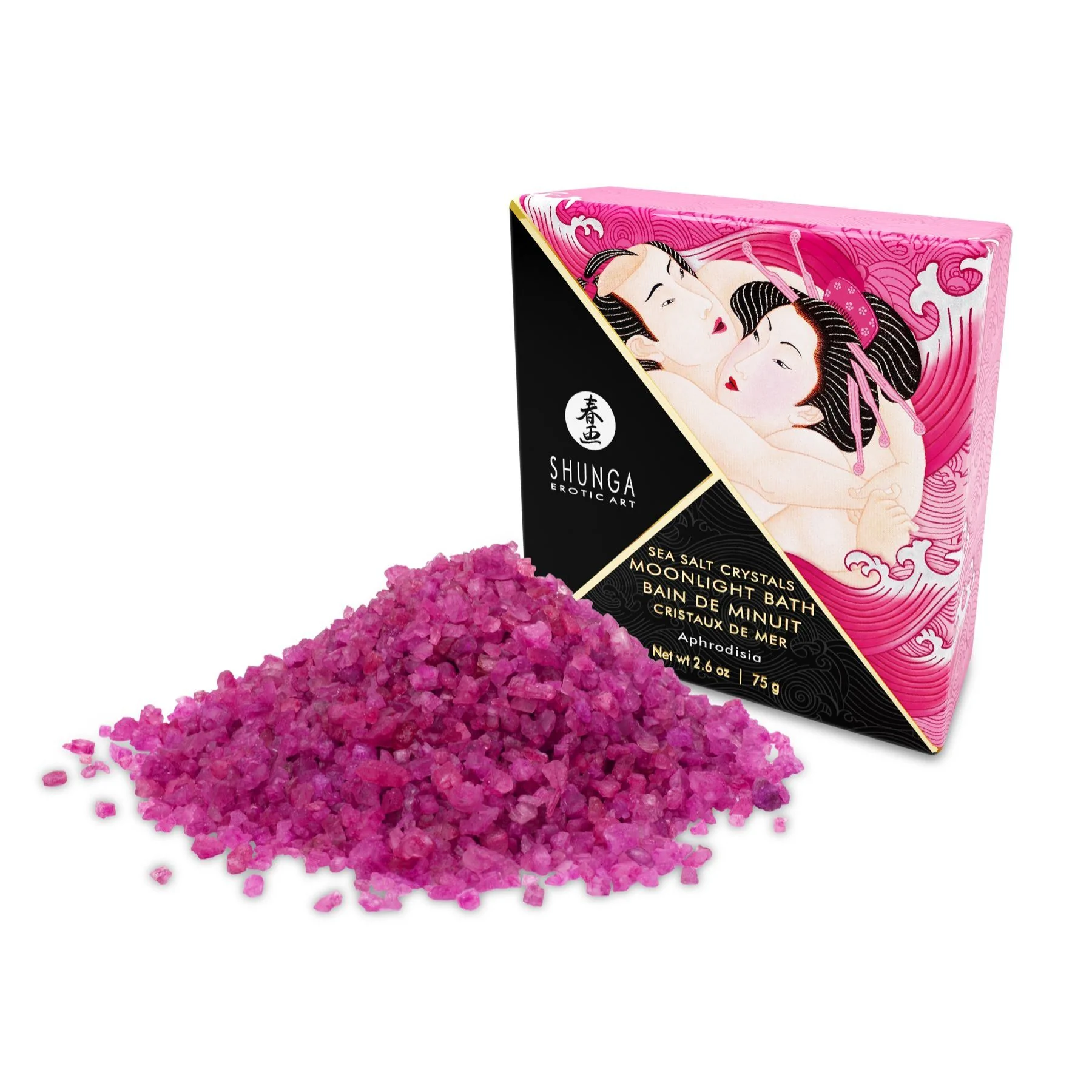 Сіль для ванни Shunga Moonlight Bath – Aphrodisia 75ml 4 Сіль для ванни Shunga Moonlight Bath – Aphrodisia 75ml - Зображення 2