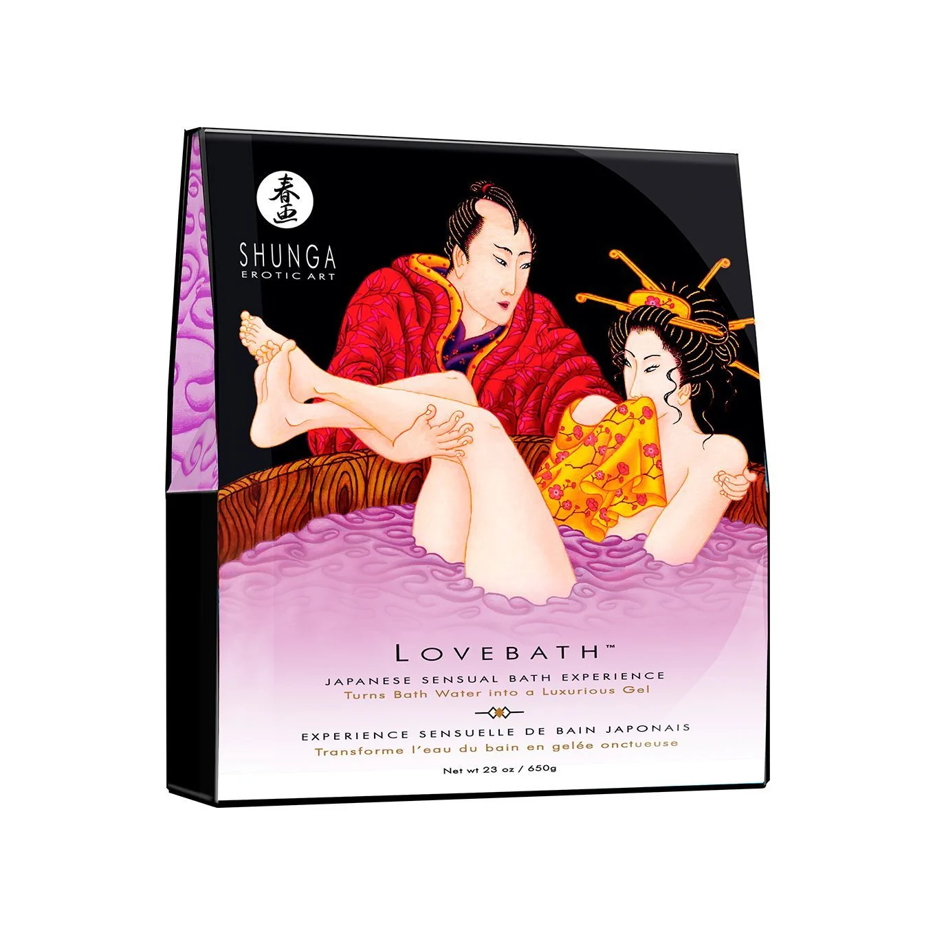 Гель для ванни Shunga LOVEBATH – Sensual Lotus 575gm 3 Гель для ванни Shunga LOVEBATH – Sensual Lotus 575gm