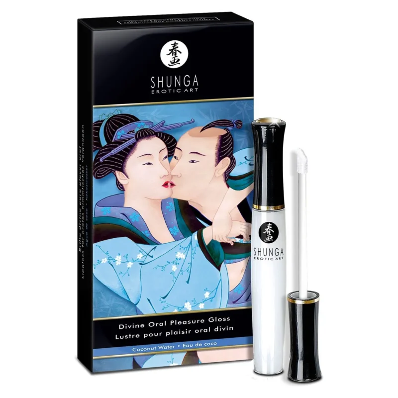 Стимулювальний блиск для губ Shunga LIPGLOSSCoconut Water 10ml