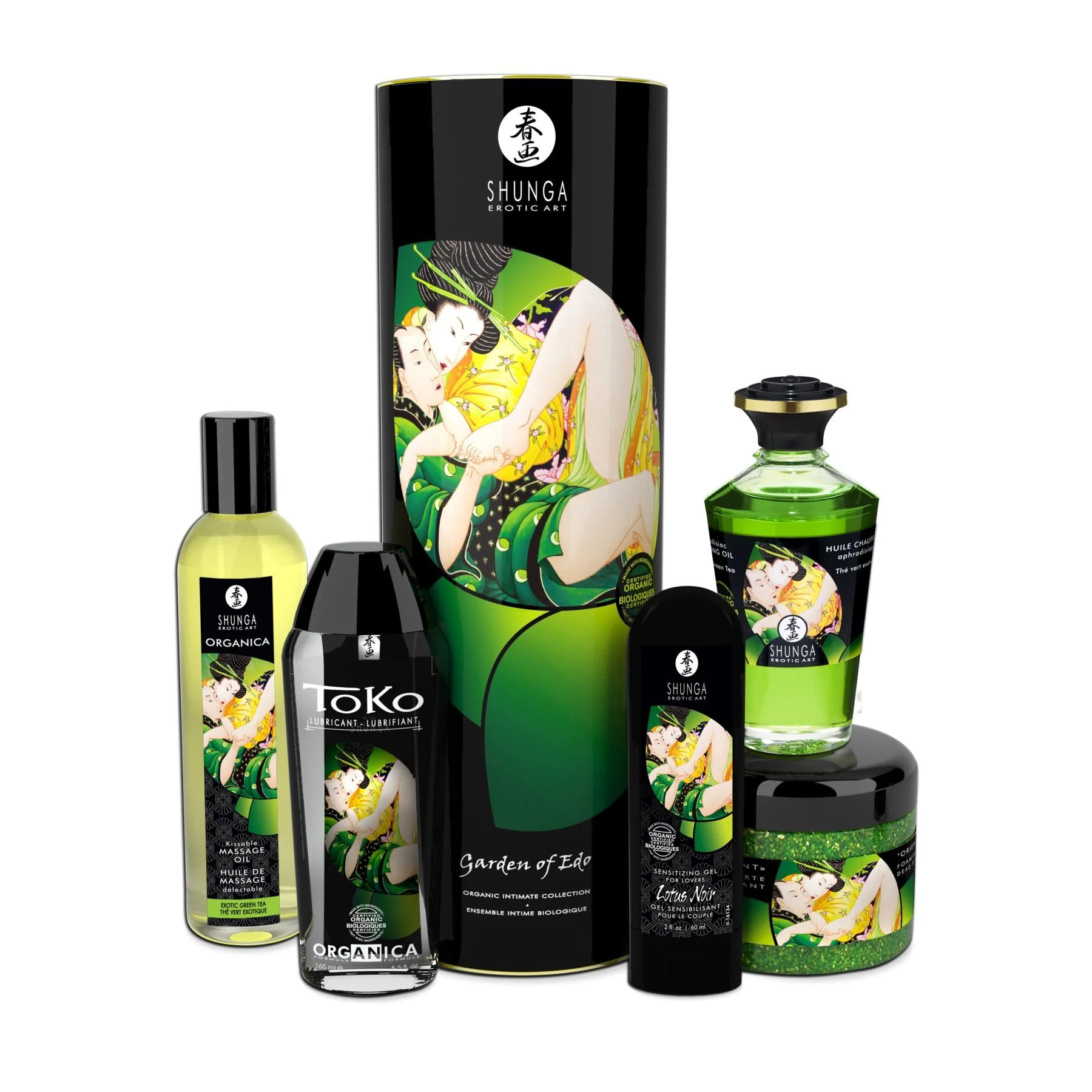 Подарунковий набір Shunga GARDEN OF EDO Organic 3 Подарунковий набір Shunga GARDEN OF EDO Organic