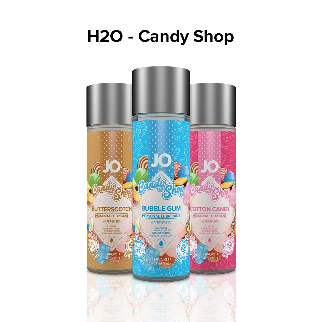Лубрикант на водній основі JO H2O Candy Shop Bubblegum 60ml 7 Лубрикант на водній основі JO H2O Candy Shop Bubblegum 60ml - Зображення 5
