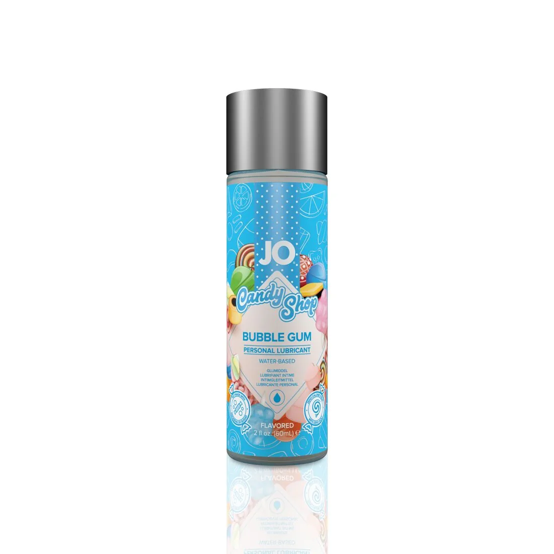 Лубрикант на водній основі JO H2O Candy Shop Bubblegum 60ml 3 Лубрикант на водній основі JO H2O Candy Shop Bubblegum 60ml