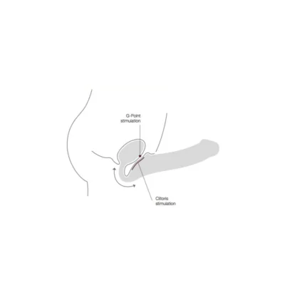 Зображення Безремінний страпон Strap-On-Me Violet XL