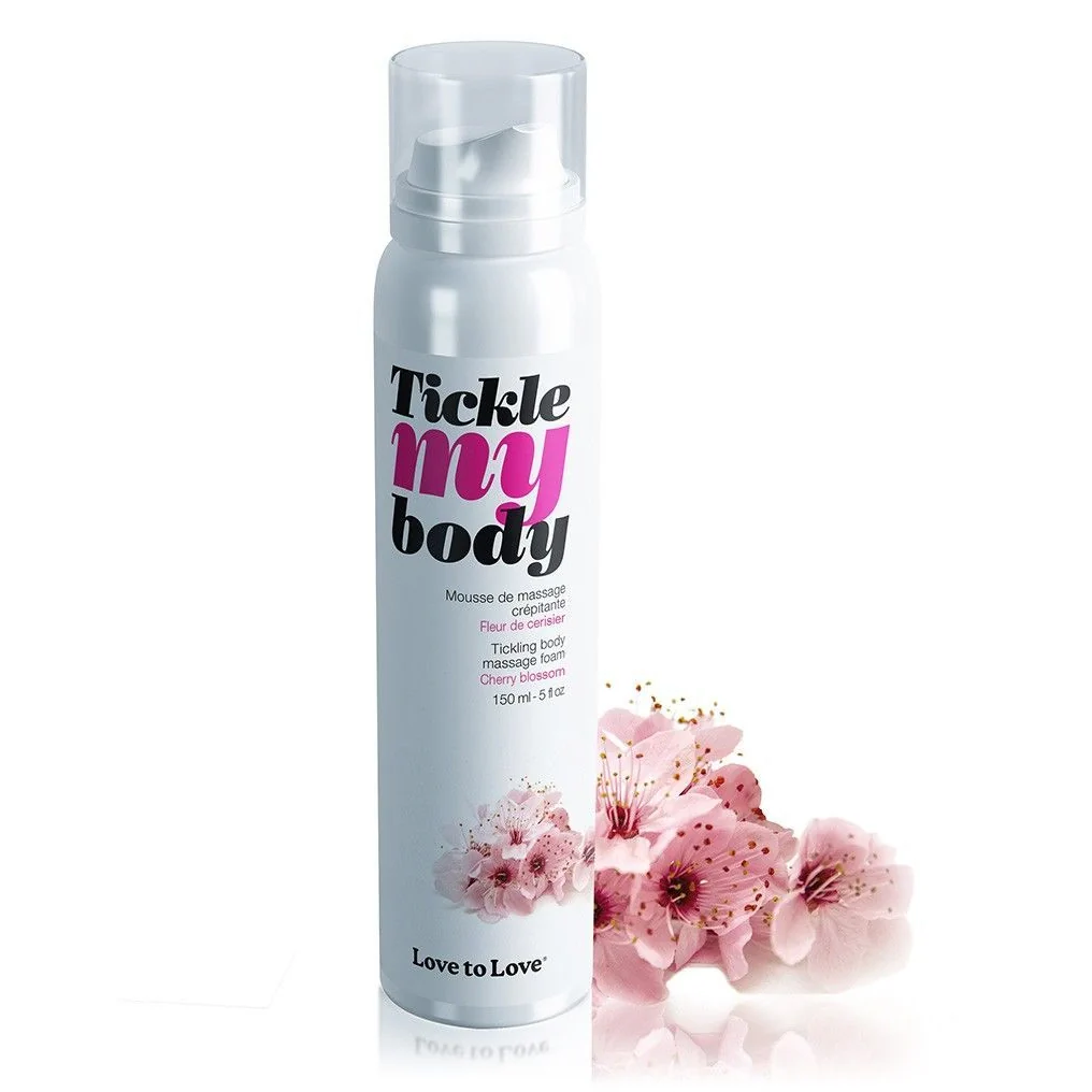 Масажна піна Love To Love TICKLE MY BODY Cherry Blossom 150ml 3 Масажна піна Love To Love TICKLE MY BODY Cherry Blossom 150ml