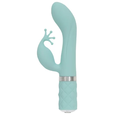 Розкішний вібратор-кролик Pillow Talk - Kinky Teal