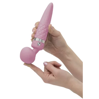 Зображення Вібромасажер 2в1 PILLOW TALK - Sultry