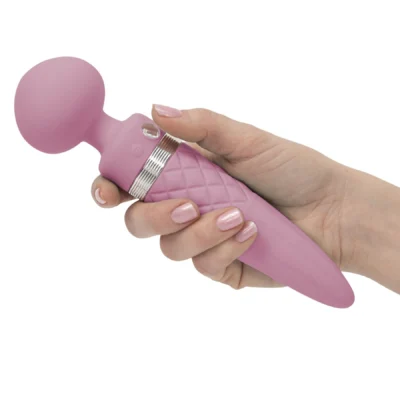Зображення Вібромасажер 2в1 PILLOW TALK - Sultry