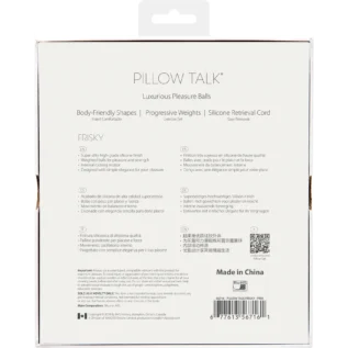 Зображення Розкішні вагінальні кульки PILLOW TALK