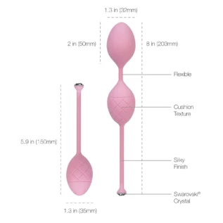 Зображення Розкішні вагінальні кульки PILLOW TALK