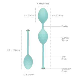 Зображення Розкішні вагінальні кульки PILLOW TALK