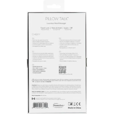 Зображення Розкішний вібромасажер PILLOW TALK - Cheeky