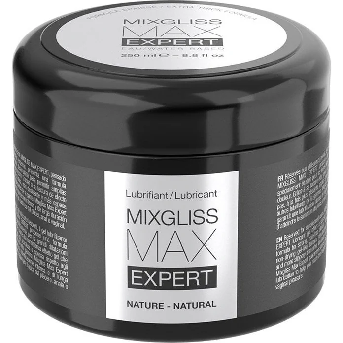 Густа змазка для фістингу та анального сексу MixGliss MAX Expert Nature 250ml 3 Густа змазка для фістингу та анального сексу MixGliss MAX Expert Nature 250ml