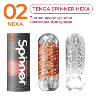 Зображення Мастурбатор Tenga Spinner 02 Hexa