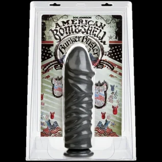 Alternative view of Фалоімітатор для фістингу Doc Johnson American Bombshell Bunker Buster Gun Metal
